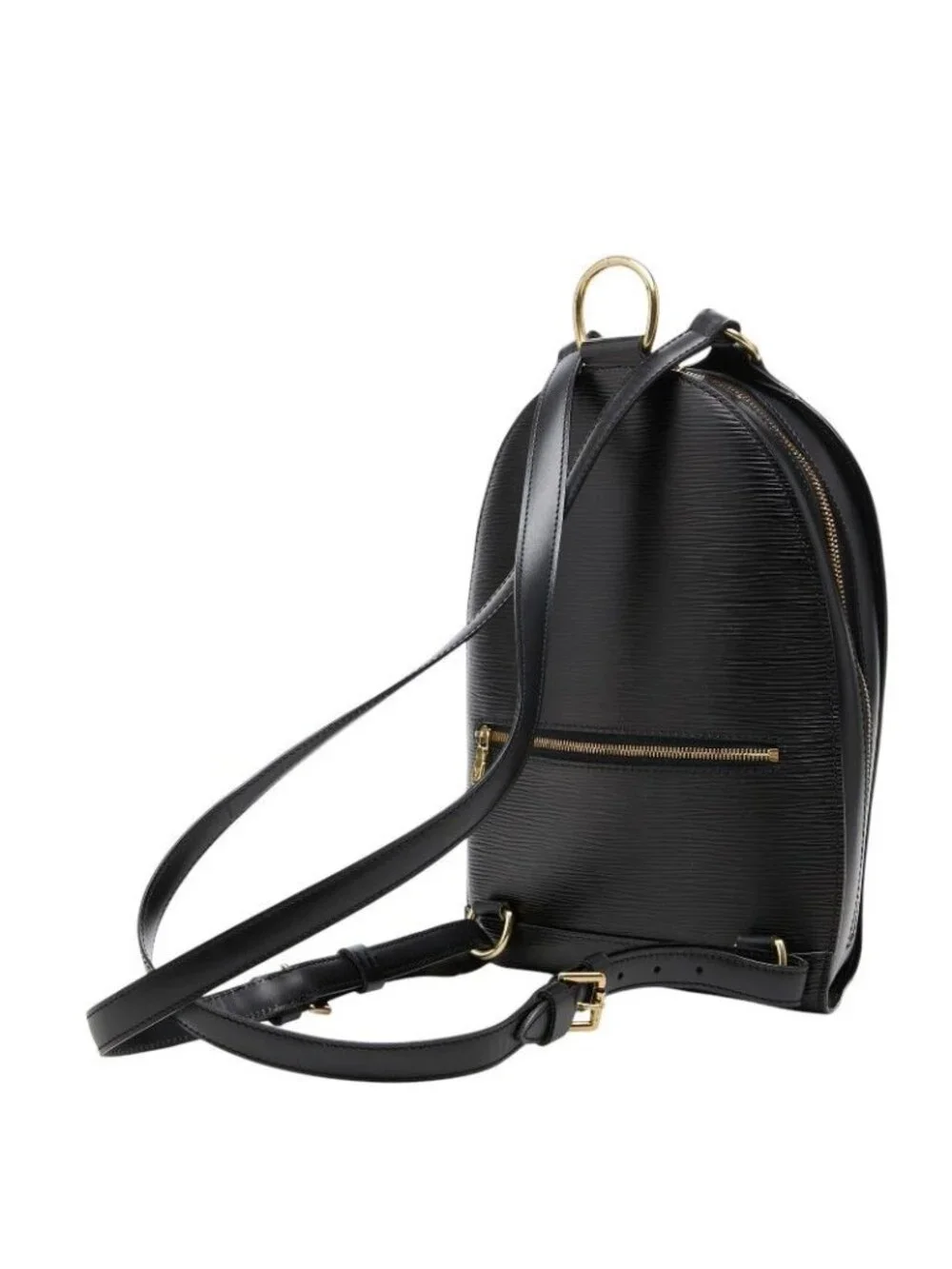 Louis Vuitton Epi Mabillon Backpack Noir Black Leather